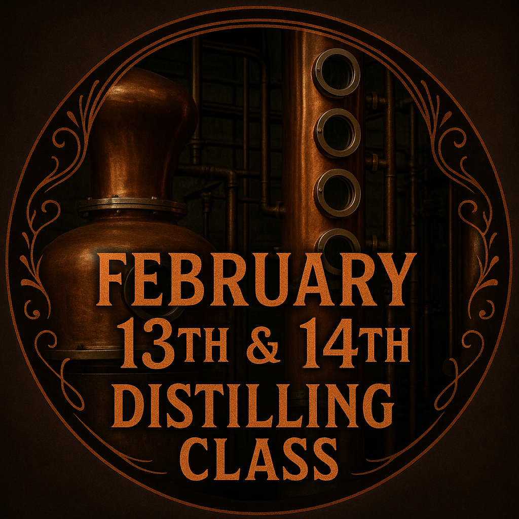 February 2026 Distilling Weekend Class